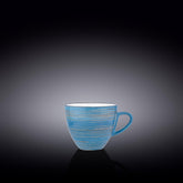 Wilmax Kaffeetasse, 190 ml, Blau, Porzellan, WL-669635/A